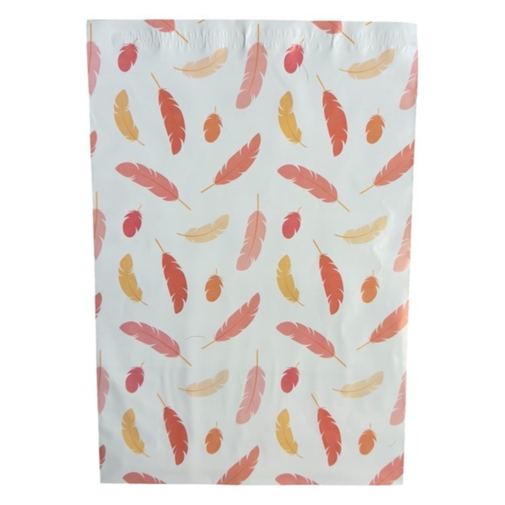 50 Poly Mailers 10x13 Shipping Envelopes Feather Self Seal Waterproof Polymailer